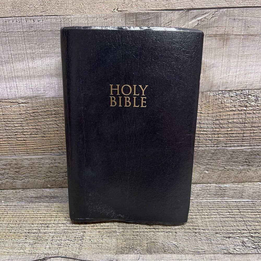 NIV Bible Black Leather Zondervan